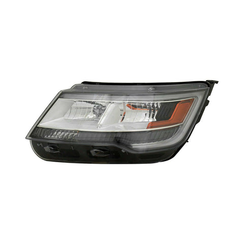 For Ford Explorer 16-18 Replace Driver Side Replacement Headlight Lens & Housing