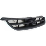 Grille 98-2000 For Honda Accord Black 2-Door Coupe