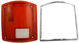 Tail Lamp Lens Lh For SUBURBAN 73-91 Fits GM2800122 / 5968329 / 11-1283-09