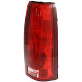 Tail Light For 88-98 Chevy K1500 Silverado RH w/ Bulb(s)