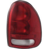 Halogen Tail Light For 1998-2003 Dodge Durango Right Clear & Red Lens w/ Bulb(s)