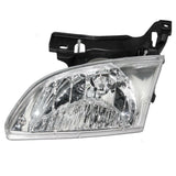 New Drivers Headlight Headlamp Lens Assembly DOT for 00-02 Chevrolet Cavalier