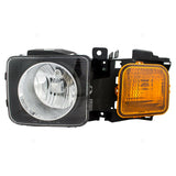 New Drivers Halogen Headlight Headlamp Housing Assembly for 06-10 Hummer H3 H3T