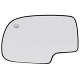 Drivers Power Side Mirror Glass & Base Heated for Cadillac SUV Chevy GMC Pickup
