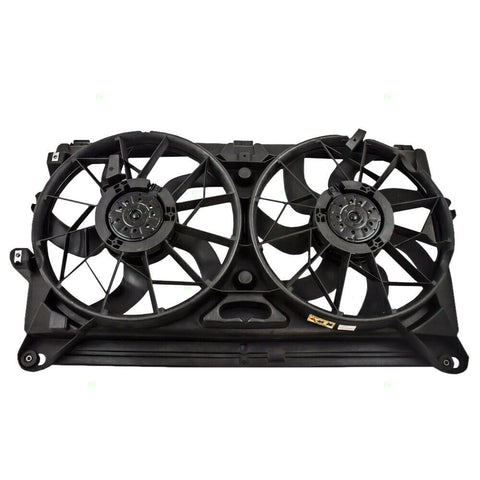 New Dual Cooling Fan Motor Assembly for Cadillac GMC Chevrolet Pickup Truck SUV