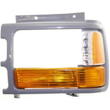 Parking Light For 91-96 Dodge Dakota models w/ gray headlight door Driver Side