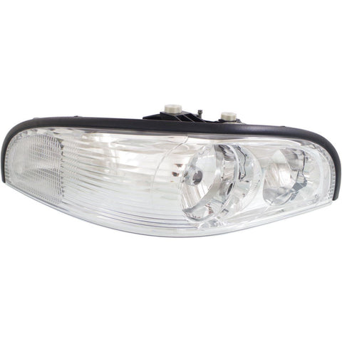 LKQ Headlight For 97-2005 Buick Park Avenue Passenger Side w/ bulb