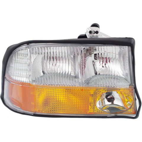 Headlight For 98-2004 GMC Sonoma 98-2005 Jimmy Passenger Side w/ bulb