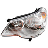New Driver Headlight Headlamp Housing Assembly for 07-10 Chrysler Sebring Type 1