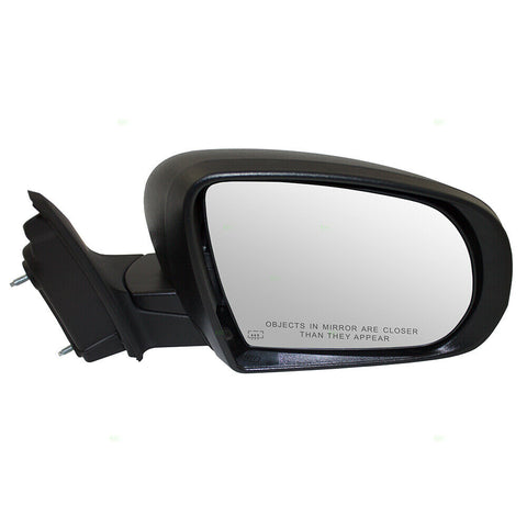 New Passengers Power Side Mirror Glass Housing Heated for 14-19 Jeep Cherokee