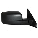 Passengers Power Side View Mirror 6x9 Heated Textured for 13-18 RAM Pickup Truck