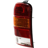 Halogen Tail Light For 2001-2007 Ford Escape Right Amber/Clear/Red Lens