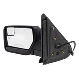 Drivers Power Mirror Heated Spotter Glass Puddle Lamp for 12-17 Ford Expedition