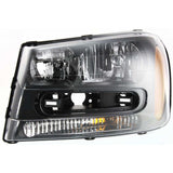 Headlight For 2002-2009 Chevrolet Trailblazer Driver Side w/ bulb