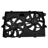 Dual Cooling Fan Assembly for 07-14 Ford Edge 07-15 Lincoln MKX w/o Tow Pkg