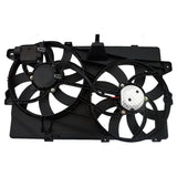 Dual Cooling Fan Assembly for 07-14 Ford Edge 07-15 Lincoln MKX w/o Tow Pkg