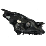 New Drivers Halogen Headlight Headlamp Lens Black Bezel for 07-09 Nissan Altima
