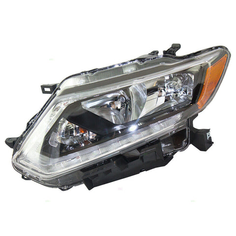 New Drivers Halogen Headlight Headlamp Assembly for 14 15 16 Nissan Rogue