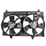 New Dual Radiator AC A/C Condenser Cooling Fan Assembly for 03-08 FX35 3.5L