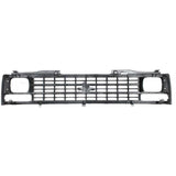 Radiator Grille Silver For 88-93 Chevy Pickup Models w/ Single H/Lamps Excl. WT