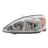 New Drivers Headlight Headlamp Assembly w/ Chrome Housing for 02-04 Toyota Camry