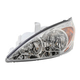 New Drivers Headlight Headlamp Assembly w/ Chrome Housing for 02-04 Toyota Camry