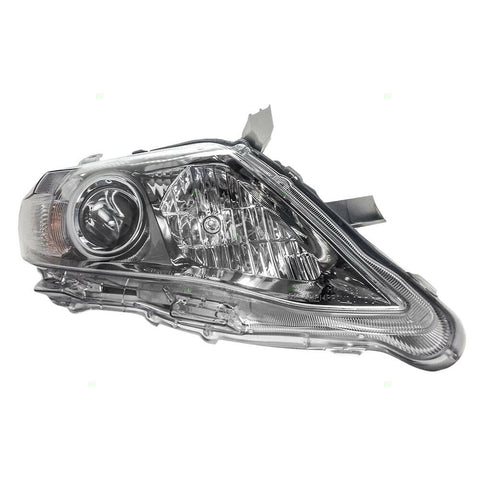 New Passengers Headlight Headlamp Smoked Lens Housing for 10-11 Toyota Camry USA