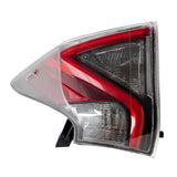 Driver Taillight Quarter Panel Mounted Tail Lamp Lens for 2016-2018 Toyota Prius