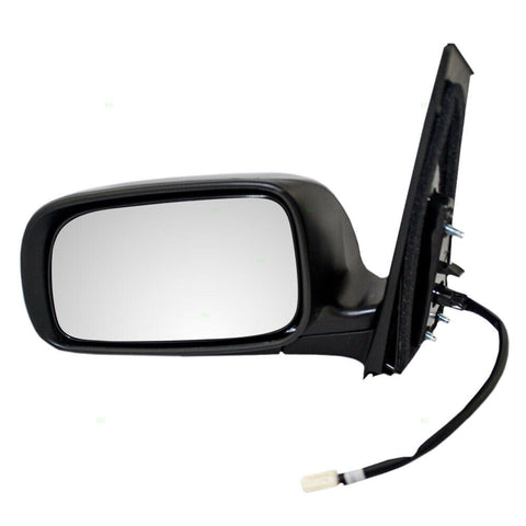 New Drivers Power Side View Mirror Glass Housing w/o Heat for 04-09 Toyota Prius