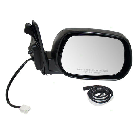 New Passengers Power Side View Mirror Glass Housing Heated for 01-05 Toyota RAV4