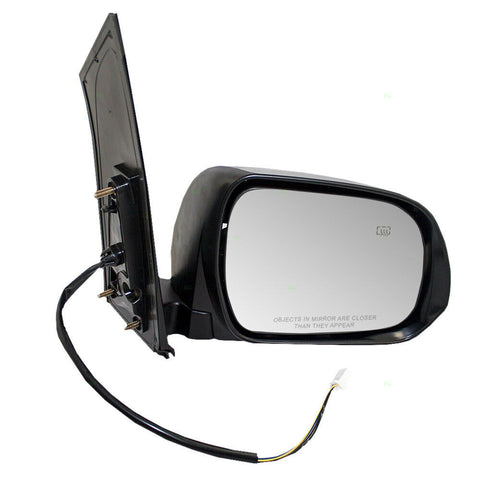 New Passengers Power Side Mirror Glass Housing Heated for 11-14 Toyota Sienna
