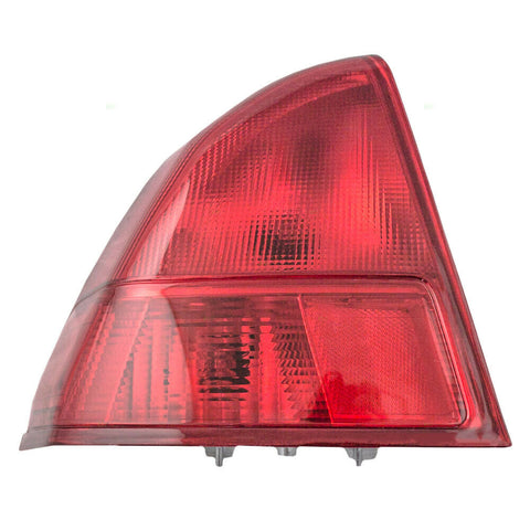 New Drivers Taillight Taillamp Lens Assembly for 01-02 Honda Civic 4-Door