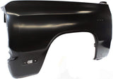 Fender For 81-93 Dodge Ramcharger Front Left Primed with Turn Signal Light Hole