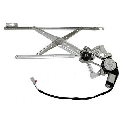 New Drivers Front Power Window Lift Regulator with Motor for 90-93 Honda Accord