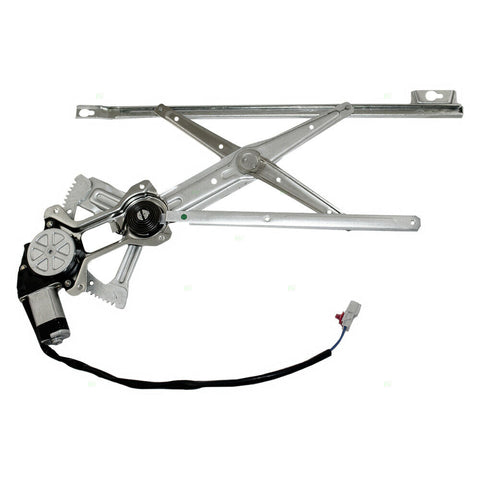 New Passengers Front Power Window Lift Regulator & Motor for 90-93 Honda Accord