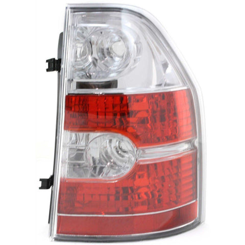 LKQ Halogen Tail Light For 2004-2006 Acura MDX Right Clear & Red Lens