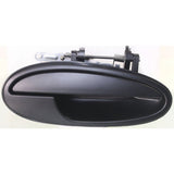 Door Handle For 1997-05 Buick Park Avenue Front Right Outer Plastic Smooth Black