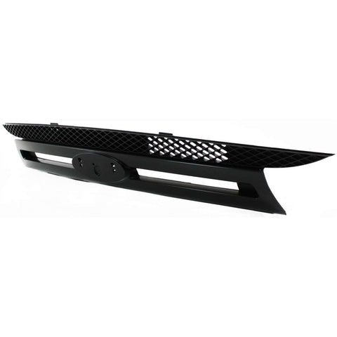 Grille For 2009-2011 Ford Focus Textured Black Plastic