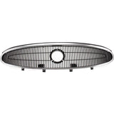 Grille For 2005-2007 Buick LaCrosse Allure Chrome Shell w/ Gray Insert Plastic