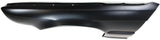 Fender For 1989-1993 BMW 535i Front Driver Side Primed Steel w/ Molding Holes