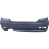 Rear Bumper Cover For 2004-2007 BMW 530i Sedan Primed Plastic