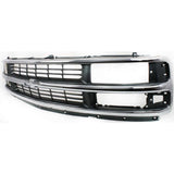 Grille For 96-2002 Chevrolet Express 3500 Express 1500 Plastic