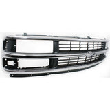 Grille For 96-2002 Chevrolet Express 3500 Express 1500 Plastic