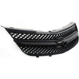 Grille For 2004-2005 Chevrolet Impala Black Plastic