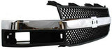 LKQ CPP Gray Grill Assembly for Chevrolet Express Grille