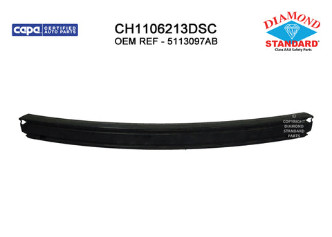 Rear bumper reinforcement for 2008-2016 CHRYSLER TOWN & COUNTRY fits CH1106213 / 5113097AB