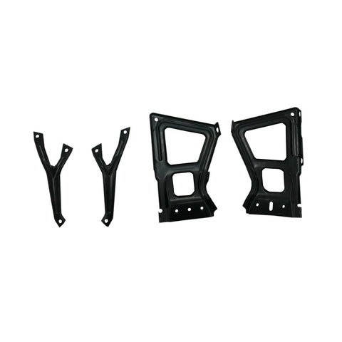 Rear bumper bracket set for 2009-2010 DODGE RAM 1500 fits CH1165104 / 68049744AA