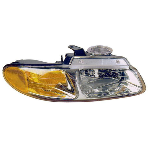 RT Headlamp assy composite for 1996-1999 CHRYSLER TOWN & COUNTRY fits CH2503109 / 4857040AB