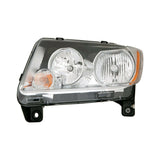 For Jeep Compass 11-13 Replace Driver Side Replacement Headlight Lens & Housing