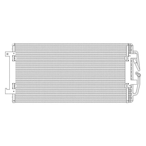 For Chevy Impala 2004-2005 Replace CNDDPI3249 A/C Condenser